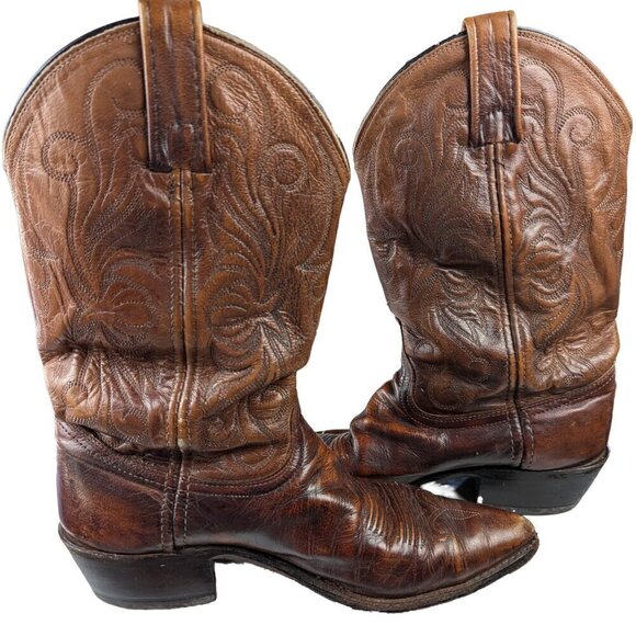 Dan Post Cowboy Boots Size 8 (Men's 6.5) - Picture 2 of 11